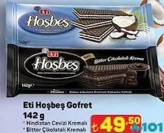 ETİ HOŞBEŞ GOFRET 142 G fiyat ve kampanya bilgisi